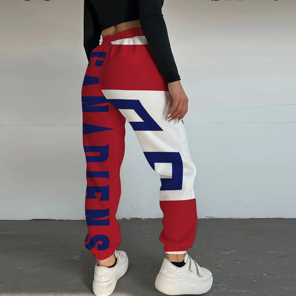 LIMITED EDITION - NEW CUSTOMIZED NHL11 MCD MONTREAL CANADIENS LONG PANTS