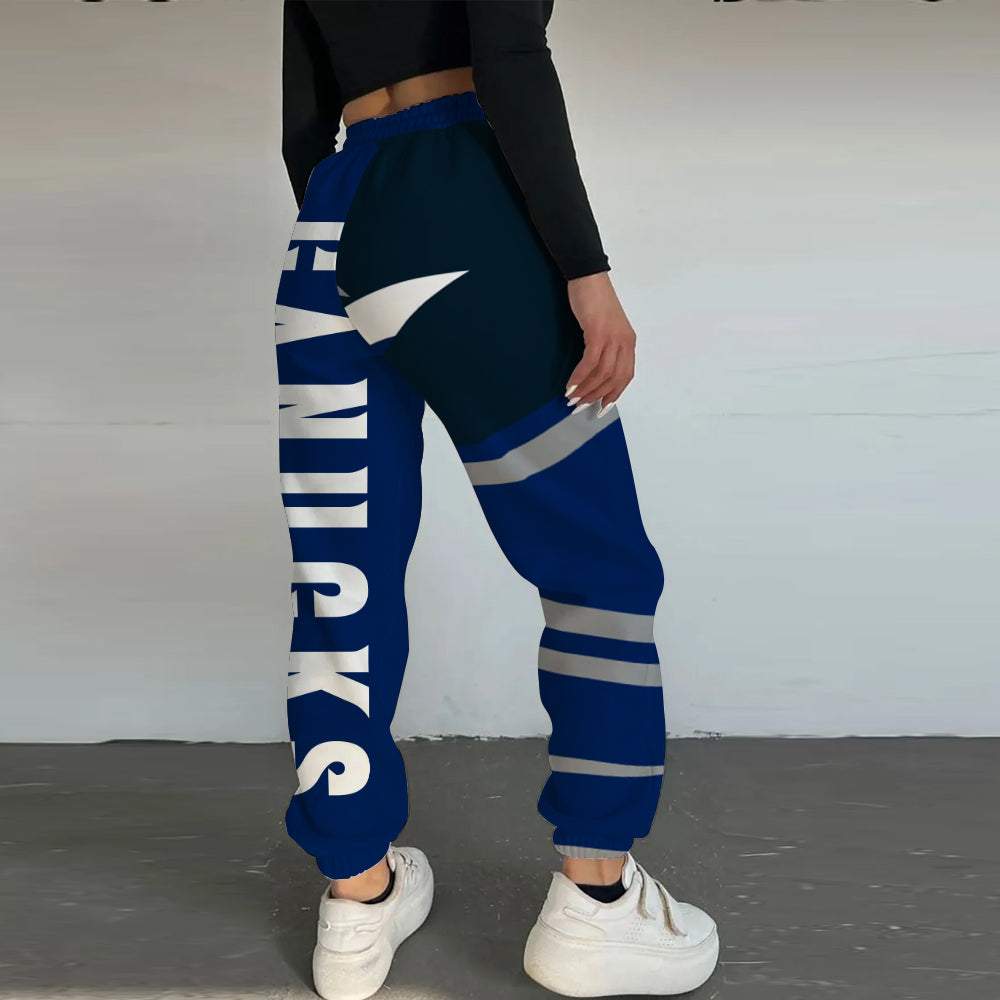 LIMITED EDITION - NEW CUSTOMIZED NHL19 VCC VANCOUVER CANUCKS LONG PANTS