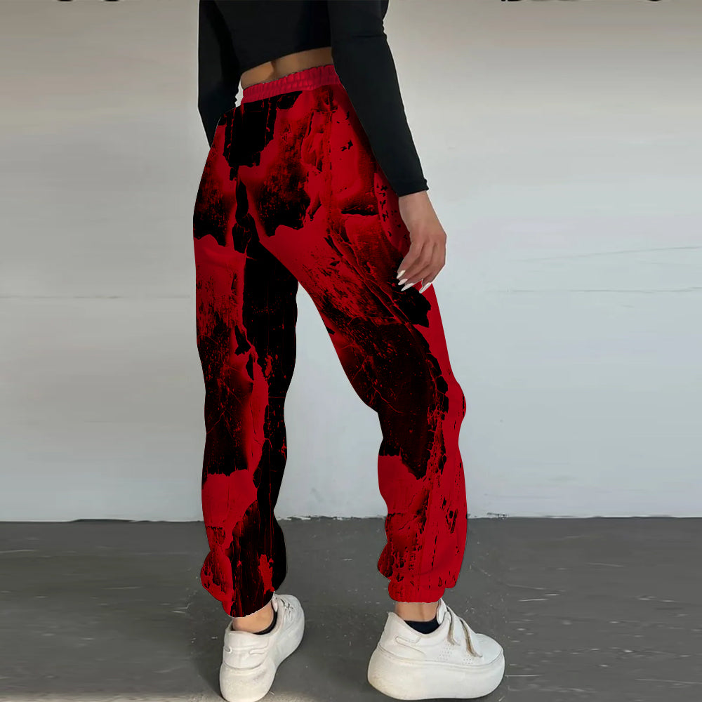 LIMITED EDITION - NEW CUSTOMIZED NHL10 WCP WASHINGTON CAPITALS LONG PANTS