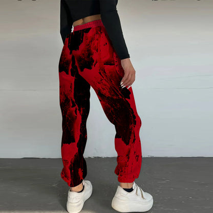 LIMITED EDITION - NEW CUSTOMIZED NHL10 WCP WASHINGTON CAPITALS LONG PANTS