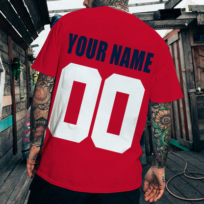 LIMITED EDITION - NEW CUSTOMIZED NHL10 WCP WASHINGTON CAPITALS T-SHIRT FOR FAMILY (ADULTS & KIDS)
