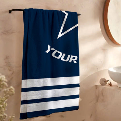 LIMITED EDITION - NEW CUSTOMIZED NFL21 DCB DALLAS COWBOYS BEACH & BATH TOWEL