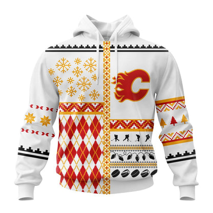 LIMITED EDITION - NEW CUSTOMIZED NHL17 CGF CALGARY FLAMES UNISEX T-SHIRT, POLO, HOODIE & JACKETS