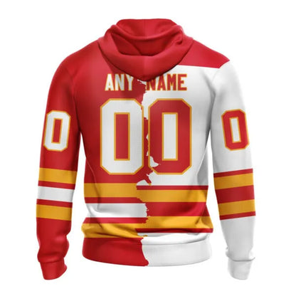 LIMITED EDITION - NEW CUSTOMIZED NHL17 CGF CALGARY FLAMES UNISEX T-SHIRT, POLO, HOODIE & JACKETS