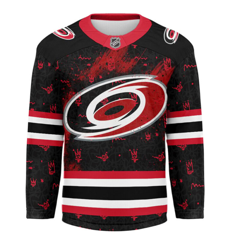 LIMITED EDITION - NEW CUSTOMIZED NHL07 CR HURRICANES UNISEX HOCKEY JERSEY
