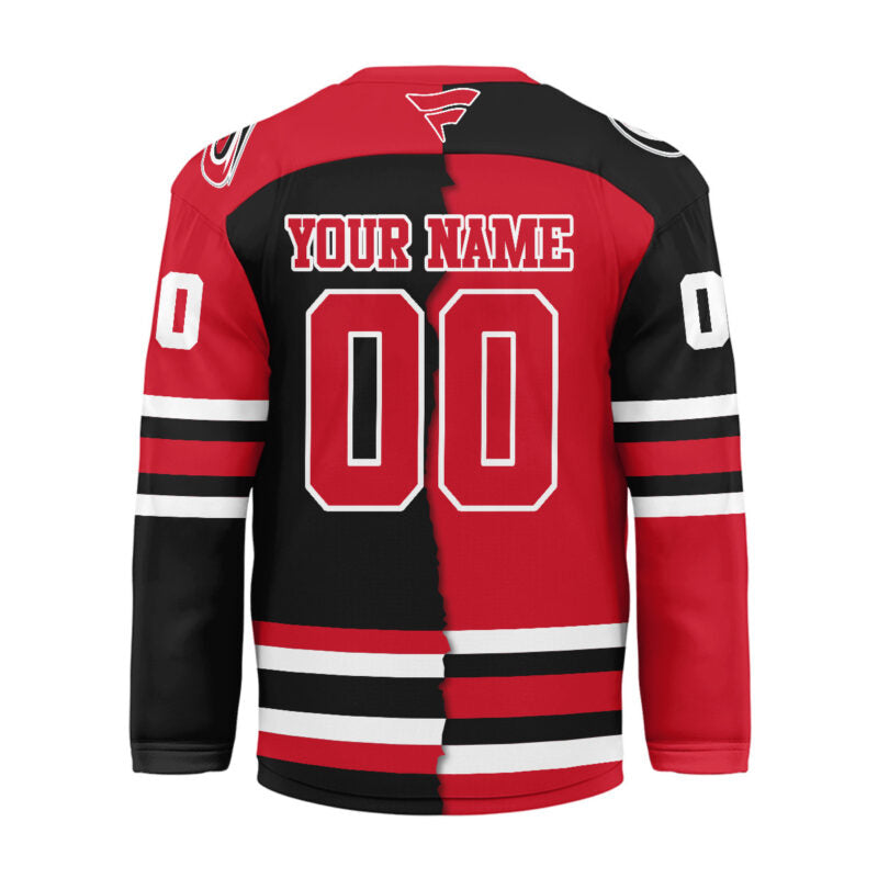 LIMITED EDITION - NEW CUSTOMIZED NHL07 CR HURRICANES UNISEX HOCKEY JERSEY