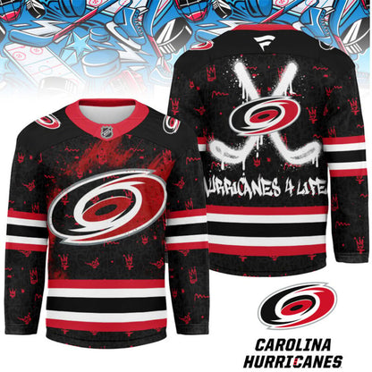 LIMITED EDITION - NEW CUSTOMIZED NHL07 CR HURRICANES UNISEX HOCKEY JERSEY