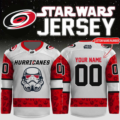 LIMITED EDITION - NEW CUSTOMIZED NHL07 CR HURRICANES UNISEX HOCKEY JERSEY