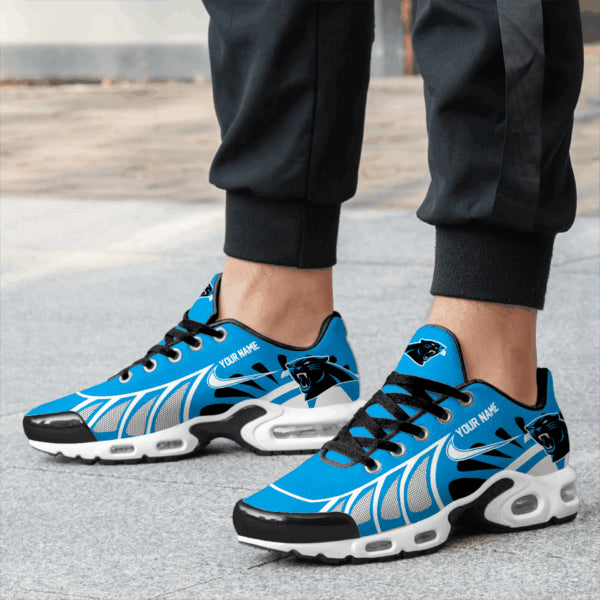 LIMITED EDITION - NEW CUSTOMIZED NFL23 CLP CAROLINA PANTHERS UNISEX AIR MAX PLUS SNEAKERS
