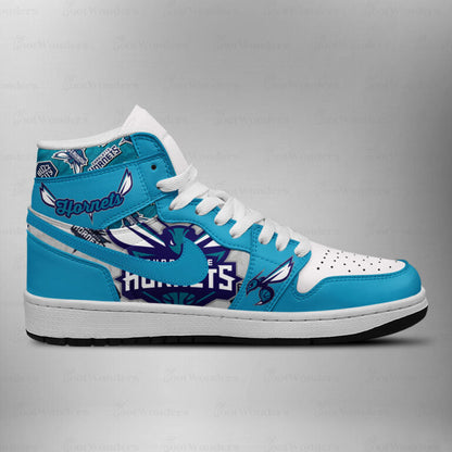 LIMITED EDITION - NEW CUSTOMIZED NBA27 CL HORNETS AIR JORDAN SNEAKERS