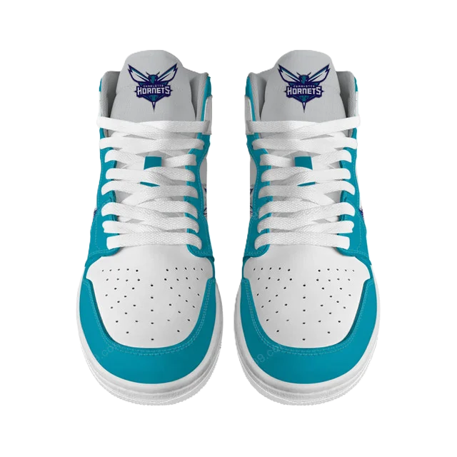 LIMITED EDITION - NEW CUSTOMIZED NBA27 CL HORNETS AIR JORDAN SNEAKERS