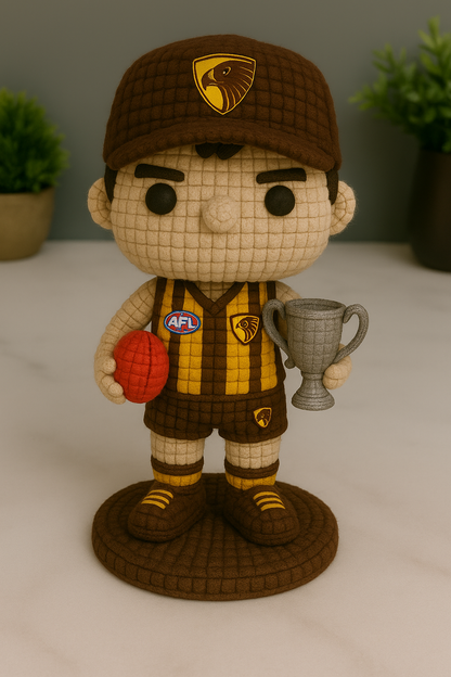 LIMITED EDITION - NEW 10 HTH HANMADE CROCHET ( Size 12cm )