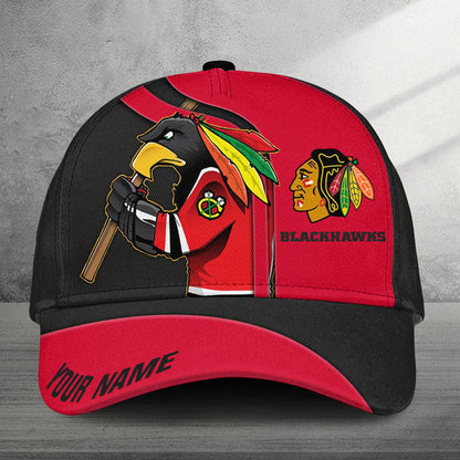 LIMITED EDITION - NEW CUSTOMIZED NHL08 CBH CHICAGO BLACKHAWKS CLASSIC CAP