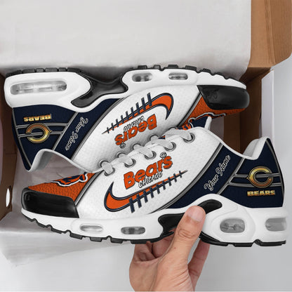 LIMITED EDITION - NEW CUSTOMIZED NFL26 CCB CHICAGO BEARS UNISEX AIR MAX PLUS SNEAKERS