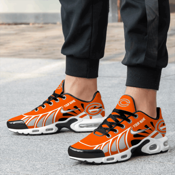 LIMITED EDITION - NEW CUSTOMIZED NFL26 CCB CHICAGO BEARS UNISEX AIR MAX PLUS SNEAKERS