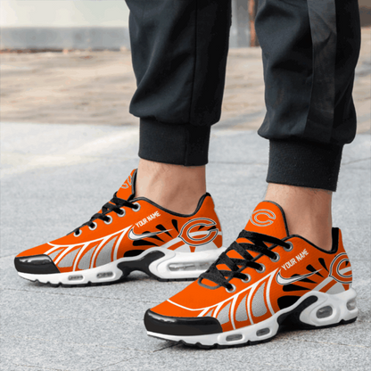 LIMITED EDITION - NEW CUSTOMIZED NFL26 CCB CHICAGO BEARS UNISEX AIR MAX PLUS SNEAKERS