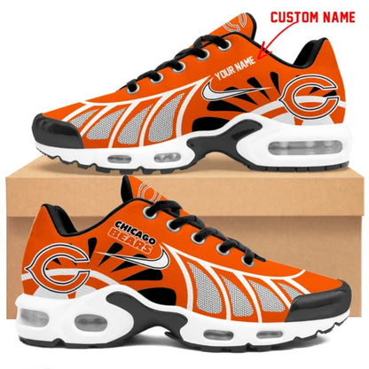 LIMITED EDITION - NEW CUSTOMIZED NFL26 CCB CHICAGO BEARS UNISEX AIR MAX PLUS SNEAKERS