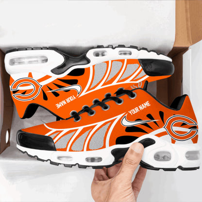 LIMITED EDITION - NEW CUSTOMIZED NFL26 CCB CHICAGO BEARS UNISEX AIR MAX PLUS SNEAKERS