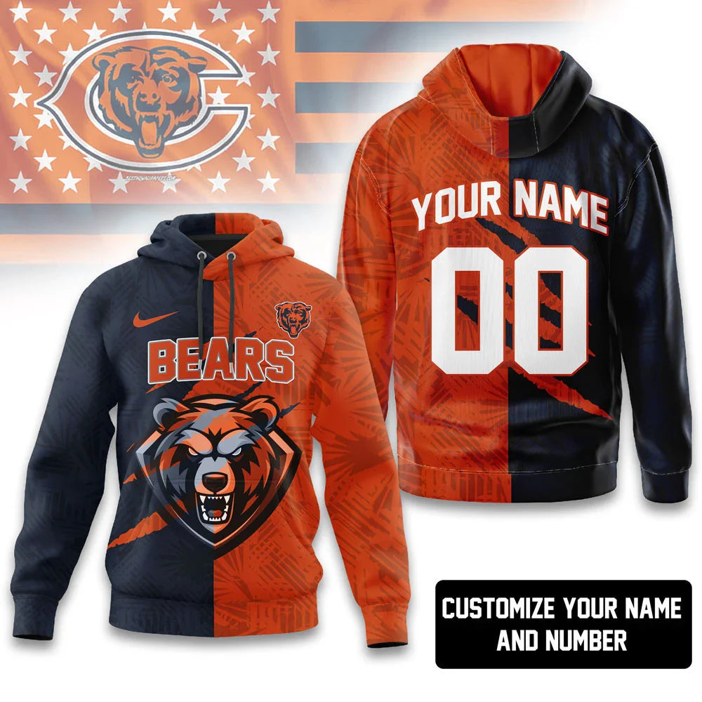 LIMITED EDITION - NEW CUSTOMIZED NFL26 CCB CHICAGO BEARS T-SHIRT, HOODIE, ZIP HOODIE