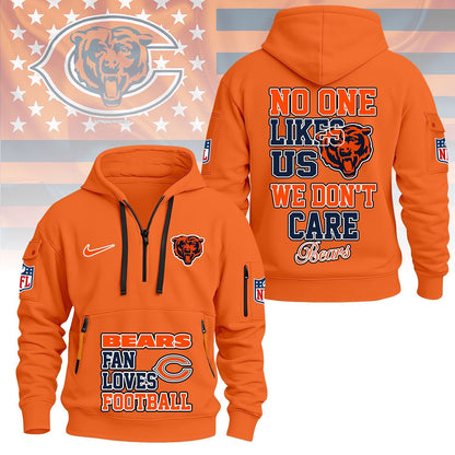 LIMITED EDITION - NEW CUSTOMIZED NFL13 DVB DENVER BRONCOS QUARTER ZIP HOODIE