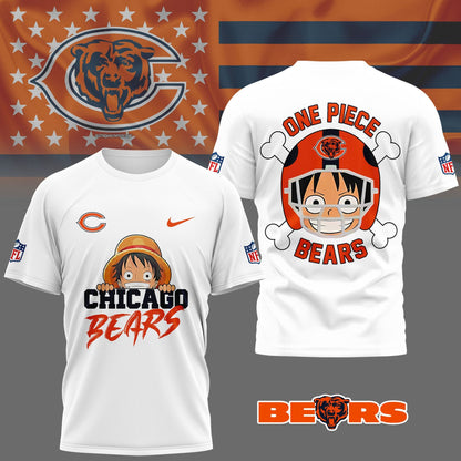 LIMITED EDITION - NEW CUSTOMIZED NFL26 CCB CHICAGO BEARS ONE PIECE FAN 3D SHIRT