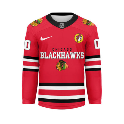 LIMITED EDITION - NEW CUSTOMIZED NHL08 CC BLACKHAWKS UNISEX HOCKEY JERSEY