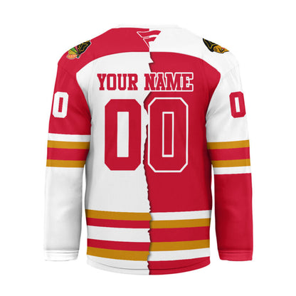 LIMITED EDITION - NEW CUSTOMIZED NHL08 CC BLACKHAWKS UNISEX HOCKEY JERSEY