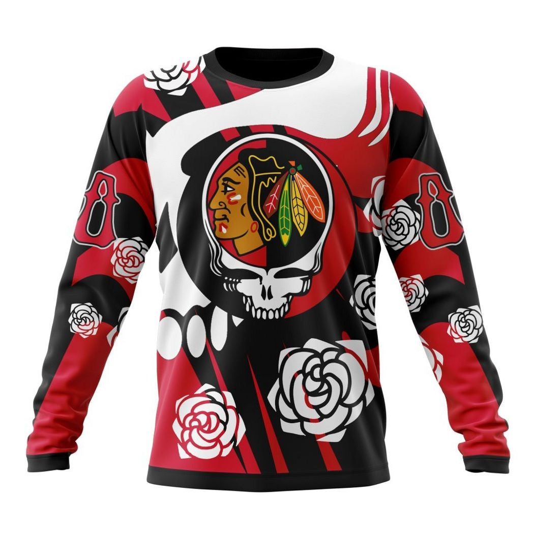 LIMITED EDITION - NEW CUSTOMIZED NHL08 CC BLACKHAWKS T-SHIRT, SWEATSHIRT, HOODIE & ZIP HOODIE