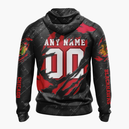 LIMITED EDITION - NEW CUSTOMIZED NHL08 CBH CHICAGO BLACKHAWKS UNISEX T-SHIRT, POLO, HOODIE & JACKETS