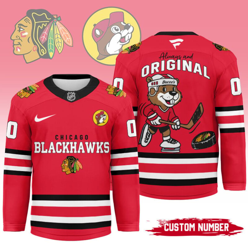 LIMITED EDITION - NEW CUSTOMIZED NHL08 CC BLACKHAWKS UNISEX HOCKEY JERSEY