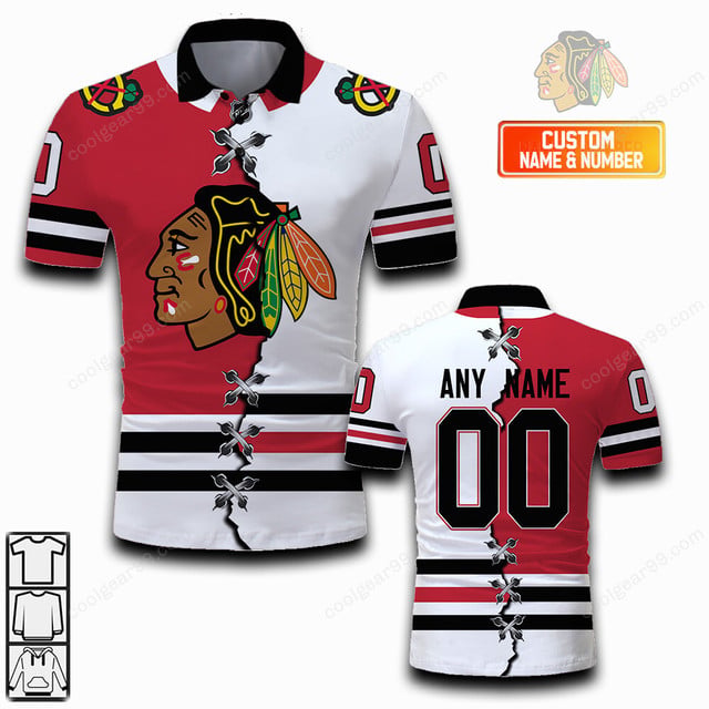 LIMITED EDITION - NEW CUSTOMIZED NHL08 CBH CHICAGO BLACKHAWKS UNISEX T-SHIRT, POLO, HOODIE & JACKETS