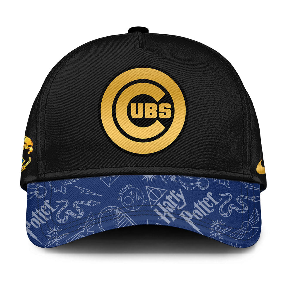 LIMITED EDITION - NEW CUSTOMIZED MLB04 CH CUBS x HARRY POTTER BASEBALL JERSEY & CAP