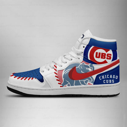 LIMITED EDITION - NEW CUSTOMIZED MLB04 CH CUBS AIR JORDAN SNEAKERS