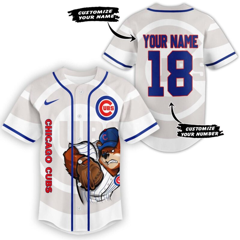 LIMITED EDITION - NEW CUSTOMIZED MLB04 CH CUBS BASEBALL JERSEY
