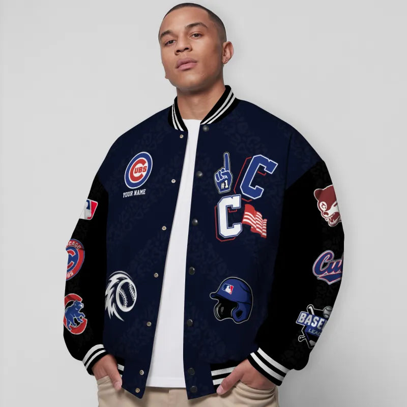 LIMITED EDITION - NEW CUSTOMIZED MLB04 CCS CHICAGO CUBS UNISEX T-SHIRT, POLO, HOODIE & JACKETS