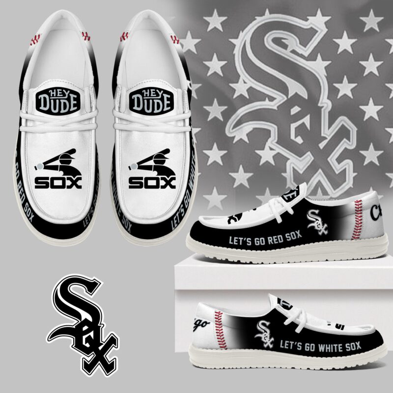 LIMITED EDITION - NEW CUSTOMIZED MLB26 CW SOX LOAFER SHOES