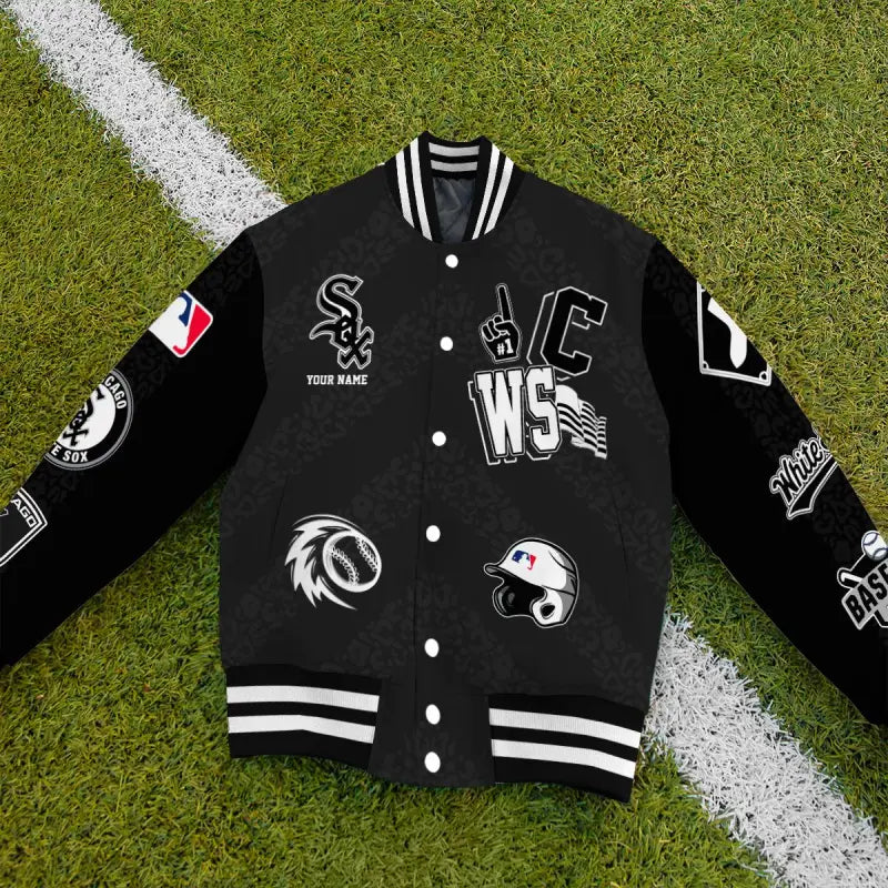 LIMITED EDITION - NEW CUSTOMIZED MLB26 CWS CHICAGO WHITE SOX UNISEX T-SHIRT, POLO, HOODIE & JACKETS