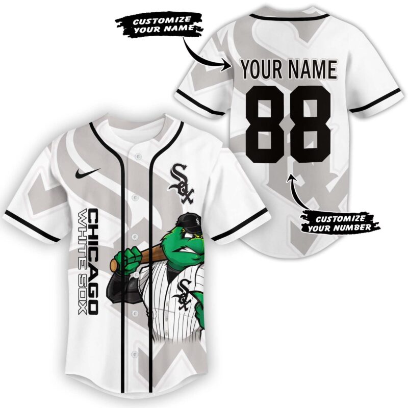 LIMITED EDITION - NEW CUSTOMIZED MLB26 CW SOX BASEBALL JERSEY