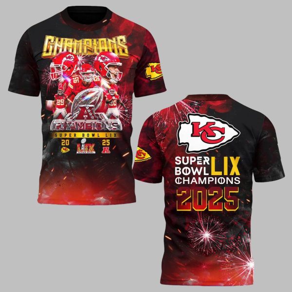 LIMITED EDITION - NEW PREMIUM NFL01 KCC KANSAS CITY CHIEFS UNISEX T-SHIRT