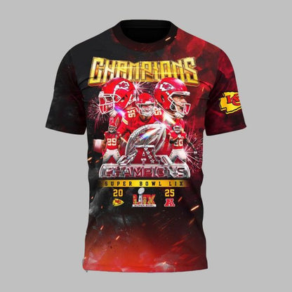 LIMITED EDITION - NEW PREMIUM NFL01 KCC KANSAS CITY CHIEFS UNISEX T-SHIRT