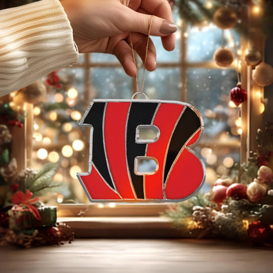 LIMITED EDITION - NEW CUSTOMIZED NFL16 CCB CINCINNATI BENGALS ACRYLIC ORNAMENT