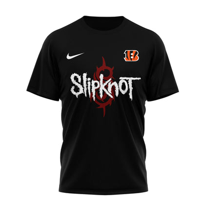 LIMITED EDITION - NEW CUSTOMIZED NFL16 CCB CINCINNATI BENGALS SLIPKNOT 3D SHIRT