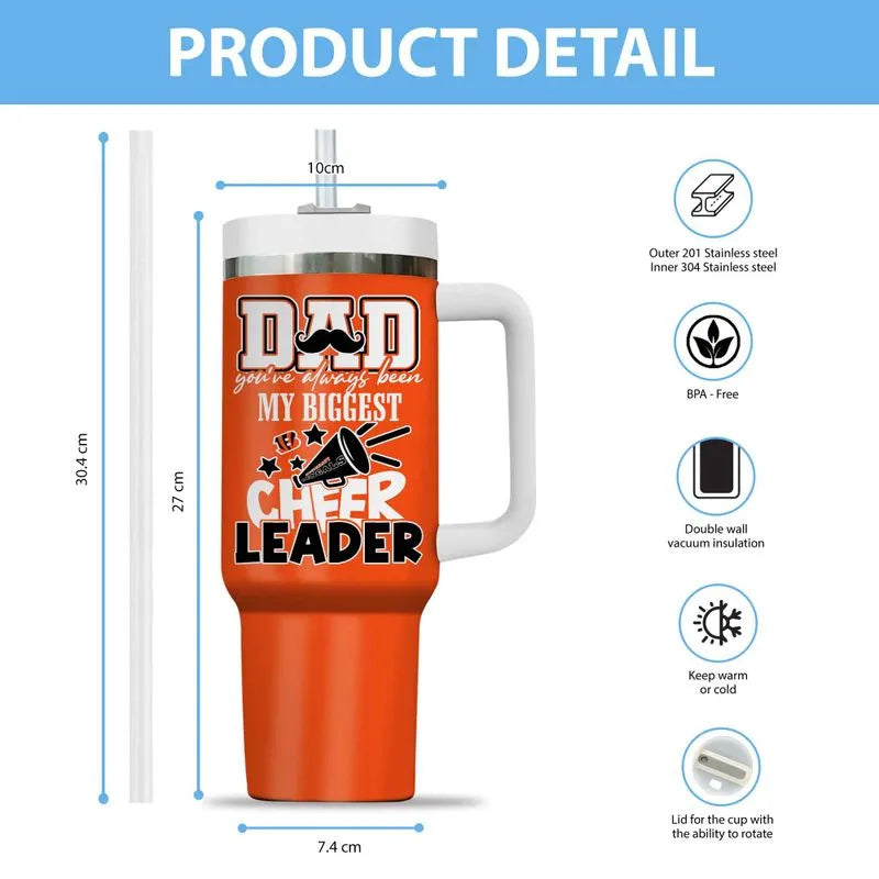 LIMITED EDITION - NEW CUSTOMIZED NFL16 CCB CINCINNATI BENGALS 40oz TUMBLER