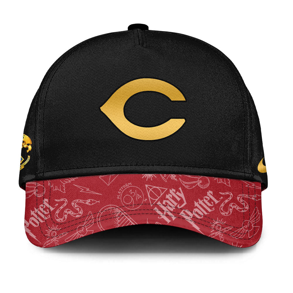 LIMITED EDITION - NEW CUSTOMIZED MLB05 CC REDS x HARRY POTTER BASEBALL JERSEY & CAP