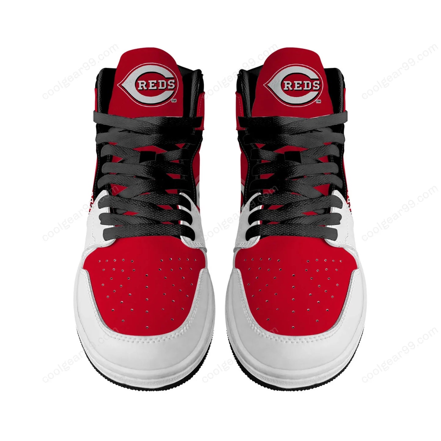 LIMITED EDITION - NEW CUSTOMIZED MLB05 CC REDS AIR JORDAN SNEAKERS