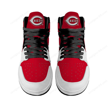LIMITED EDITION - NEW CUSTOMIZED MLB05 CC REDS AIR JORDAN SNEAKERS