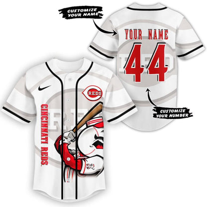 LIMITED EDITION - NEW CUSTOMIZED MLB05 CC REDS BASEBALL JERSEY