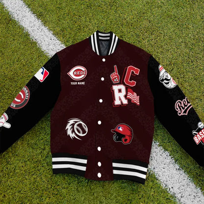 LIMITED EDITION - NEW CUSTOMIZED MLB05 CRS CINCINNATI REDS UNISEX T-SHIRT, POLO, HOODIE & JACKETS