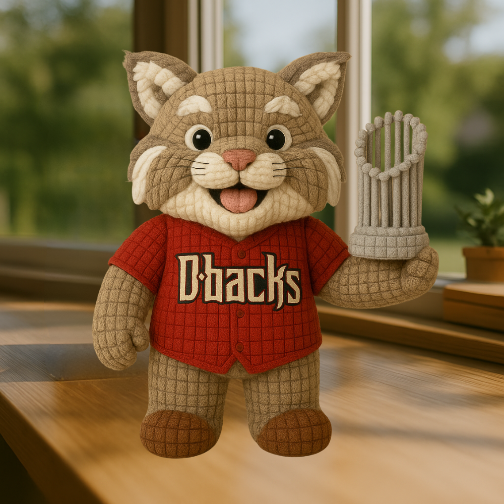 LIMITED EDITION - MLB 13 ADB ARIZONA DIAMONDBACKS HANDMADE CROCHET