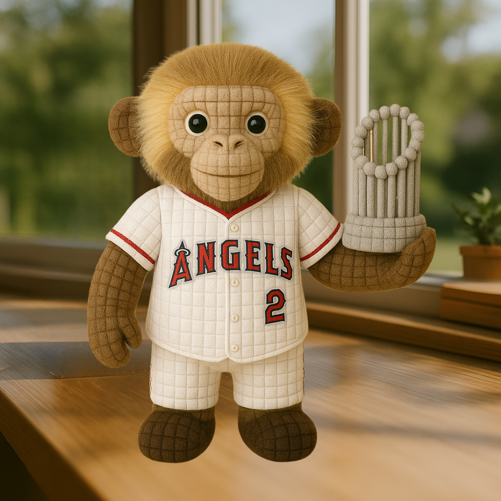 LIMITED EDITION - MLB 20 LAA LOS ANGELES ANGELS HANDMADE CROCHET